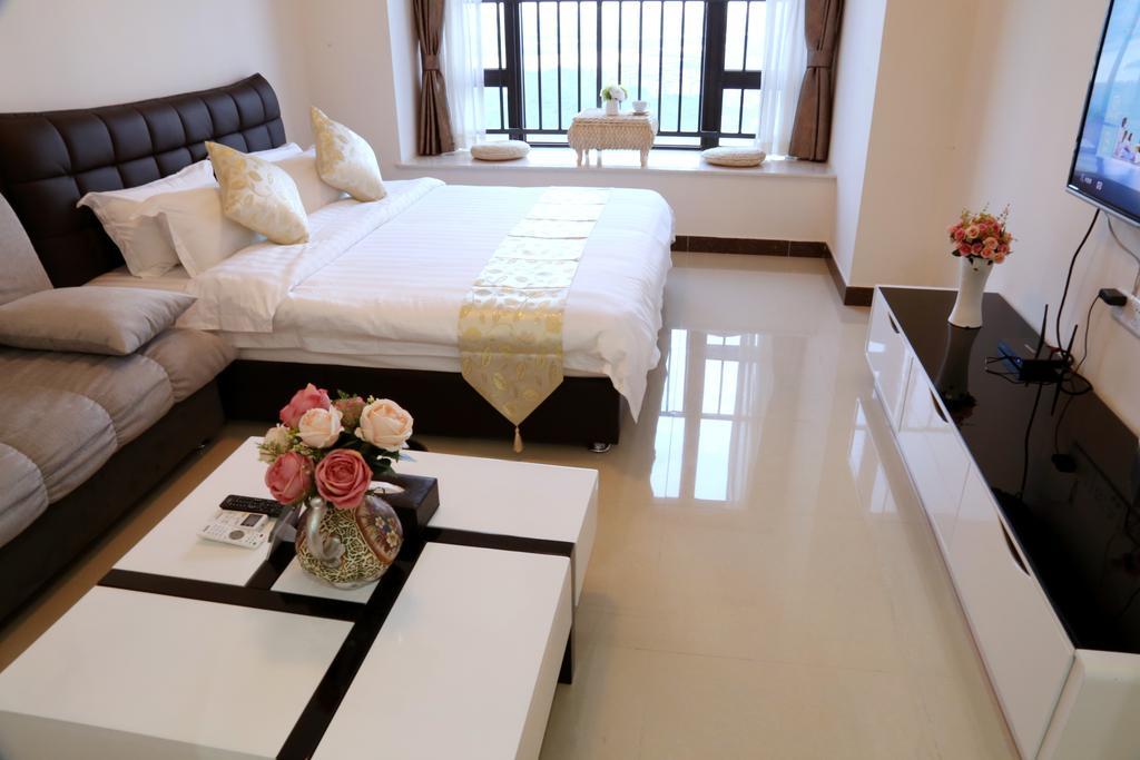 Guangzhou Yi Long International Apartment Rom bilde